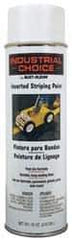 Rust-Oleum - 18 fl oz White Striping Paint - 150' Coverage at 4" Wide, Solvent-Based Formula - Apex Tool & Supply