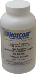 Made in USA - 8 oz Clear Paint Powder Coating - Polyurethane, 10 Sq Ft Coverage - Apex Tool & Supply
