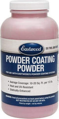 Made in USA - 8 oz Bright Red Paint Powder Coating - Polyurethane, 10 Sq Ft Coverage - Apex Tool & Supply