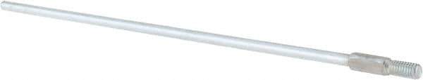 Value Collection - 12" Long x 1/4" Rod Diam, Tube Brush Extension Rod - 5/16-18 Male Thread - Apex Tool & Supply