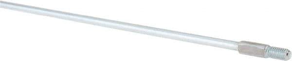 Value Collection - 24" Long x 1/4" Rod Diam, Tube Brush Extension Rod - 5/16-18 Male Thread - Apex Tool & Supply