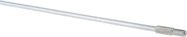 Value Collection - 36" Long x 1/4" Rod Diam, Tube Brush Extension Rod - 5/16-18 Male Thread - Apex Tool & Supply