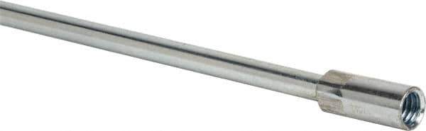 Value Collection - 36" Long x 3/8" Rod Diam, Tube Brush Extension Rod - 1/2-12 Female Thread - Apex Tool & Supply