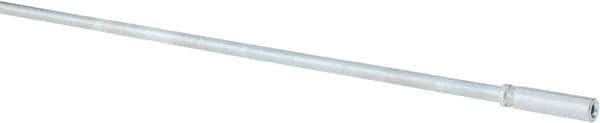 Value Collection - 48" Long x 1/4" Rod Diam, Tube Brush Extension Rod - 3/16-24 Female Thread - Apex Tool & Supply