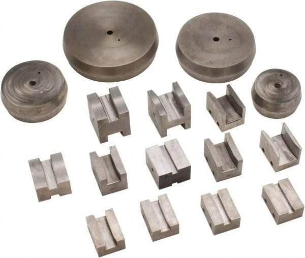 Metalpro - Pipe & Tube Punch & Die Sets Set Type: Pipe Bender Dies Maximum Pipe Size Compatibility (Inch): 2 - Apex Tool & Supply