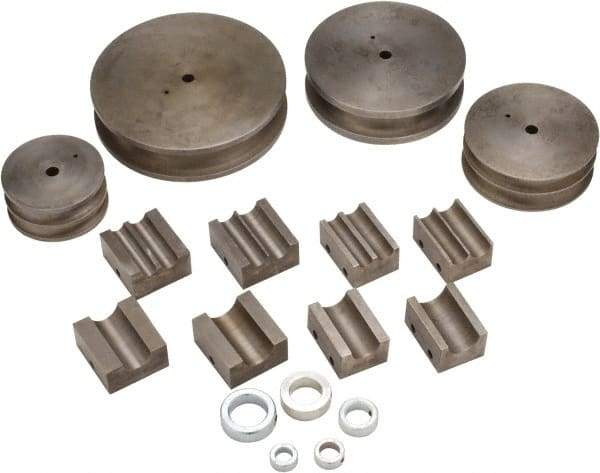 Metalpro - Pipe & Tube Punch & Die Sets Set Type: Pipe Bender Dies Maximum Pipe Size Compatibility (Inch): 1-1/2 - Apex Tool & Supply