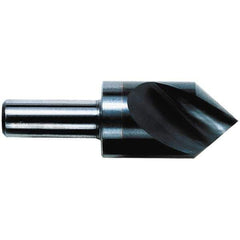 M.A. Ford - 3/16" Head Diam, 3/16" Shank Diam, 1 Flute 82° Solid Carbide Countersink - 1-1/2" OAL - Apex Tool & Supply