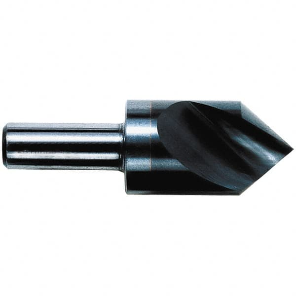 M.A. Ford - 1/8" Head Diam, 1/8" Shank Diam, 1 Flute 82° Solid Carbide Countersink - Apex Tool & Supply