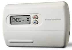 White-Rodgers - 45 to 90°F, 1 Heat, 1 Cool, Standard Digital 5+1+1 Programmable Single Stage Thermostat - mV to 30 Volts, Electronic Switching Switch - Apex Tool & Supply