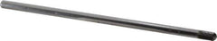 SGS Pro - 1/4" Cut Diam, 1/4" Shank Diam, Cylinder with Radius Head Single Cut Burr - Carbide, Radius End, 1/2" LOC - Apex Tool & Supply