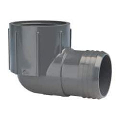 Value Collection - 2" Barb, 2 FIPT, Multiple Barbed Tube Elbow - PVC, Female - Apex Tool & Supply