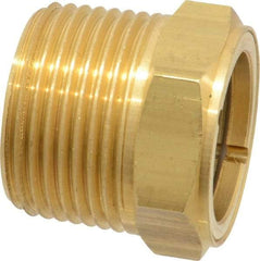 Trico - 2" Sight Diam, 1" Thread, 1-1/4" OAL, Viewport Sight Glass & Flow Sight - 1-5/16" Hex Head, Without Baffle - Apex Tool & Supply