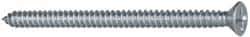 Value Collection - #8 Flat Head Phillips Sheet Metal Screw - Steel, 2-1/2" OAL, Grade 2 - Apex Tool & Supply