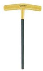 Bondhus - 7/32" Hex, T-Handle Cushion Grip, Hex Key - 6-7/64" OAL, Protanium High Torque Steel, Inch System of Measurement - Apex Tool & Supply