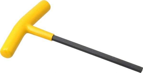 Bondhus - 1/4" Hex, T-Handle Cushion Grip, Hex Key - 6-13/32" OAL, Protanium High Torque Steel, Inch System of Measurement - Apex Tool & Supply