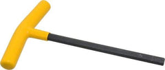 Bondhus - 3/8" Hex, T-Handle Cushion Grip, Hex Key - 8-5/16" OAL, Protanium High Torque Steel, Inch System of Measurement - Apex Tool & Supply