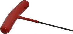 Bondhus - 2mm Hex, T-Handle Cushion Grip, Hex Key - 4" OAL, Protanium High Torque Steel, Metric System of Measurement - Apex Tool & Supply