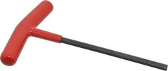 Bondhus - 6mm Hex, T-Handle Cushion Grip, Hex Key - 7-7/64" OAL, Protanium High Torque Steel, Metric System of Measurement - Apex Tool & Supply