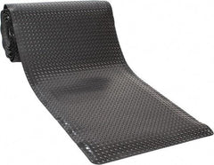 Wearwell - 30' Long x 3' Wide, Dry Environment, Anti-Fatigue Matting - Black, Vinyl with Nitrile Blend Base, Beveled on 4 Sides - Apex Tool & Supply