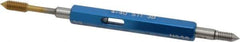 Made in USA - 4-40 Thread, High Speed Tool Steel, Class 3B, Plug Thread Insert Go/No Go Gage - Double Ended with Handle - Apex Tool & Supply