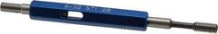 Made in USA - 6-32 Thread, High Speed Tool Steel, Screw Thread Insert (STI) Class 2B, Plug Thread Insert Go/No Go Gage - Double Ended with Handle - Apex Tool & Supply