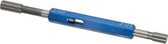 Made in USA - 10-32 Thread, High Speed Tool Steel, Class 3B, Plug Thread Insert Go/No Go Gage - Double Ended with Handle - Apex Tool & Supply