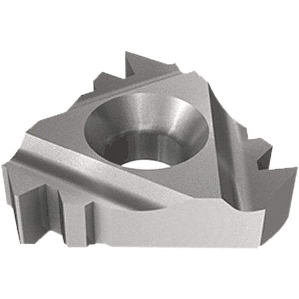Iscar - 11IR Internal Right Hand ISO Laydown Threading Insert - Grade IC908, TiAlN Coated Carbide, 6.35mm Inscribed Circle - Apex Tool & Supply