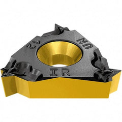 Iscar - 16ERB External Right Hand 11.5 NPT Laydown Threading Insert - Grade IC908, TiAlN Coated Carbide, 9.53mm Inscribed Circle - Apex Tool & Supply