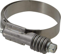 IDEAL TRIDON - Steel Auto-Adjustable Worm Drive Clamp - 5/8" Wide x 5/8" Thick, 1-3/4" Hose, 1-3/4 to 2-5/8" Diam - Apex Tool & Supply