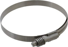 IDEAL TRIDON - Stainless Steel Auto-Adjustable Worm Drive Clamp - 5/8" Wide x 5/8" Thick, 5-1/4" Hose, 5-1/4 to 6-1/8" Diam - Apex Tool & Supply