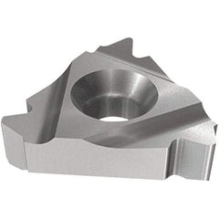 Iscar - 27IR Internal Right Hand 4 API Laydown Threading Insert - Grade IC250, TiCN/TiN Coated Carbide, 15.88mm Inscribed Circle - Apex Tool & Supply