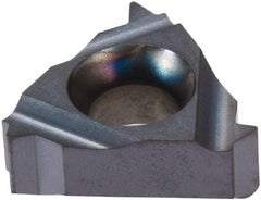 Iscar - 11IR Internal Right Hand 19 BSPT Laydown Threading Insert - Grade IC908, TiAlN Coated Carbide, 6.35mm Inscribed Circle - Apex Tool & Supply