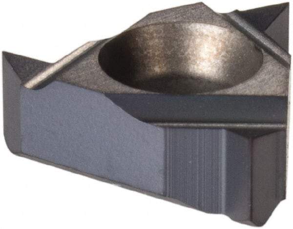 Iscar - 11IL Internal Left Hand 48-16 Partial Profile 60° Laydown Threading Insert - Grade IC908, TiAlN Coated Carbide, 6.35mm Inscribed Circle - Apex Tool & Supply