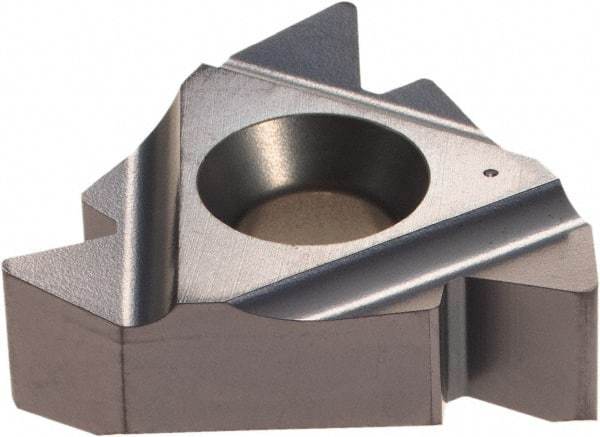 Iscar - 27ER External Right Hand 4.5-4 Partial Profile 60° Laydown Threading Insert - Grade IC908, TiAlN Coated Carbide, 15.88mm Inscribed Circle - Apex Tool & Supply