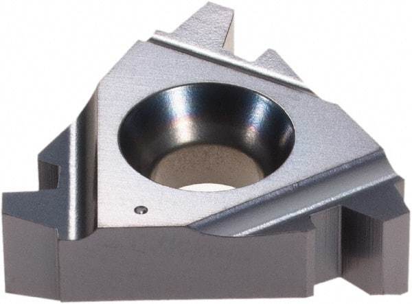 Iscar - 22ER External Right Hand 6 Acme Laydown Threading Insert - Grade IC908, TiN/TiAlN Coated Carbide, 12.7mm Inscribed Circle - Apex Tool & Supply