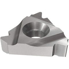 Iscar - 22IR Internal Right Hand 10 API Round Laydown Threading Insert - Grade IC908, TiAlN Coated Carbide, 12.7mm Inscribed Circle - Apex Tool & Supply
