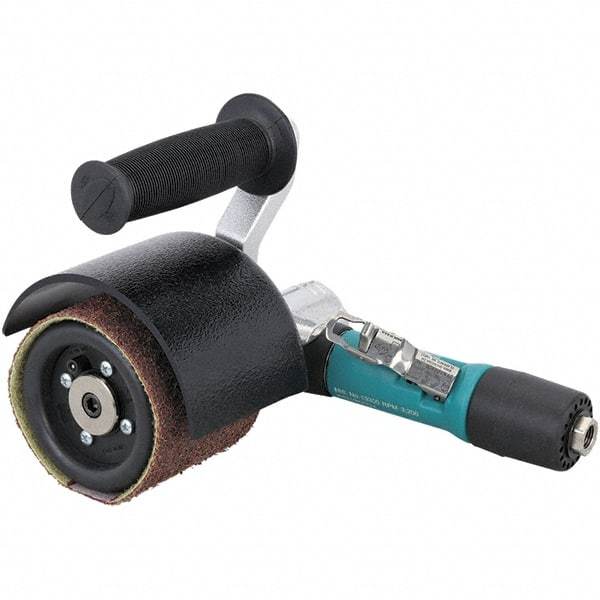 Dynabrade - 0.4 hp, 950 RPM Finishing Sander - 21 CFM Air Consumption, 6.21 bar Air Pressure, 1/4 NPT Inlet - Apex Tool & Supply