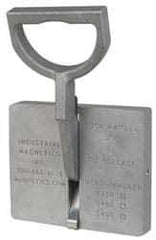 Mag-Mate - 200 Lb Load Capacity, Permanent Lift Magnet - 1-3/8" High x 7-1/4" Wide, For Use with Flats - Apex Tool & Supply