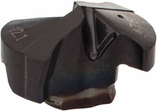 Iscar - Series IDI-SG, 0.476" Diam Grade IC908 140° Replaceable Drill Tip - Carbide, TiAlN Finish - Apex Tool & Supply
