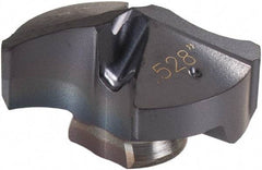 Iscar - Series IDI-SG, 13.41mm Diam Grade IC908 140° Replaceable Drill Tip - Carbide, TiAlN Finish, 13 Seat Size - Apex Tool & Supply