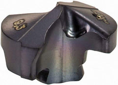 Iscar - Series IDI-SG, 0.366" Diam Grade IC908 140° Replaceable Drill Tip - Carbide, TiAlN Finish - Apex Tool & Supply