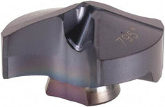 Iscar - Series IDI-SG, 0.795" Diam Grade IC908 140° Replaceable Drill Tip - Carbide, TiAlN Finish - Apex Tool & Supply