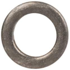 Made in USA - #0 Screw, Grade 300 Stainless Steel Standard Flat Washer - 0.063" ID x 0.099" OD, 0.016" Thick, Passivated Finish, Meets Military Specifications - Apex Tool & Supply