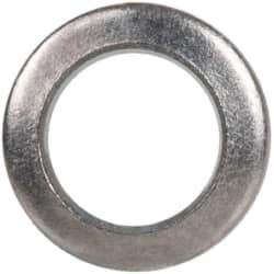 Made in USA - #2 Screw, Grade 300 Stainless Steel Standard Flat Washer - 0.089" ID x 0.149" OD, 0.016" Thick, Passivated Finish, Meets Military Specifications - Apex Tool & Supply