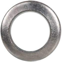 Made in USA - #2 Screw, Grade 300 Stainless Steel Standard Flat Washer - 0.089" ID x 0.149" OD, 0.016" Thick, Passivated Finish, Meets Military Specifications - Apex Tool & Supply
