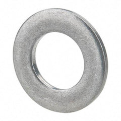 Made in USA - #3L Screw, Grade 300 Stainless Steel Standard Flat Washer - 0.102" ID x 0.18" OD, 0.016" Thick, Passivated Finish, Meets Military Specifications - Apex Tool & Supply
