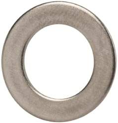 Made in USA - 3/8" Screw, Grade AN960 Stainless Steel Standard Flat Washer - 0.39" ID x 5/8" OD, 0.032" Thick, Passivated Finish, Meets Military Specifications - Apex Tool & Supply