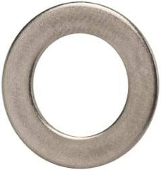 Made in USA - 3/8" Screw, Grade AN960 Stainless Steel Standard Flat Washer - 0.39" ID x 5/8" OD, 0.032" Thick, Passivated Finish, Meets Military Specifications - Apex Tool & Supply