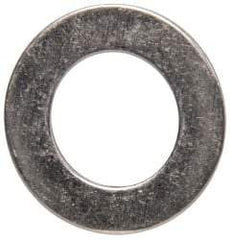 Made in USA - 1/2" Screw, Grade AN960 Stainless Steel Standard Flat Washer - 0.515" ID x 7/8" OD, 0.032" Thick, Passivated Finish, Meets Military Specifications - Apex Tool & Supply