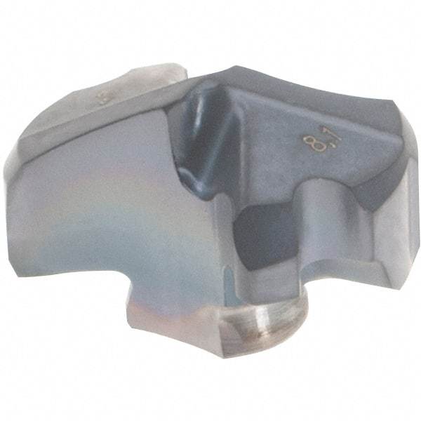 Iscar - Series IDI-SK, 8.1mm Diam Grade IC908 140° Replaceable Drill Tip - Carbide, TiAlN Finish, 8 Seat Size - Apex Tool & Supply